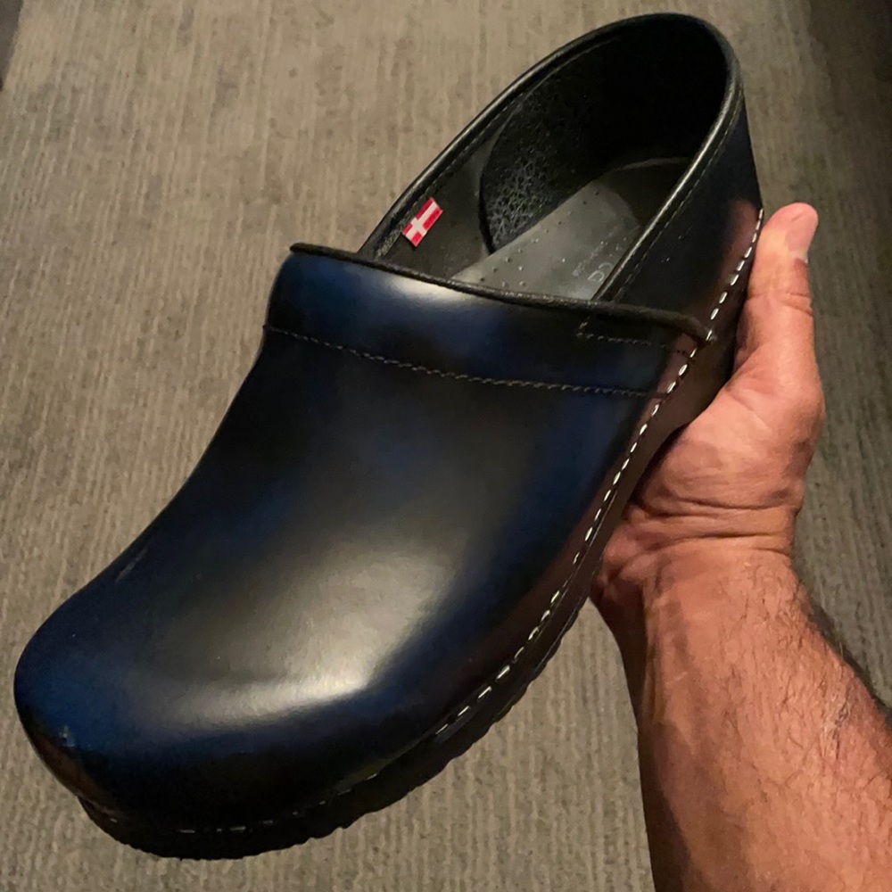 Sanita Blue Clogs